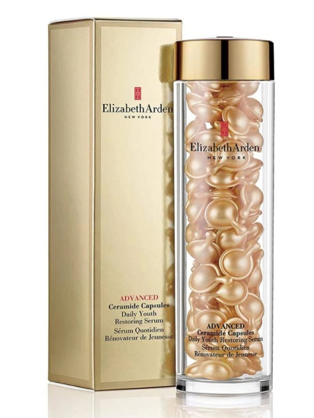 Pack of 2 Elizabeth Arden Advanced Ceramide Capsules Serum 90 Count 1.41oz - Picture 2 of 6